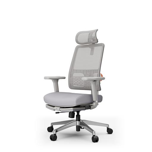 Эргономичное компьютерное кресло FoxGear NETZ модель M, серый фото 1