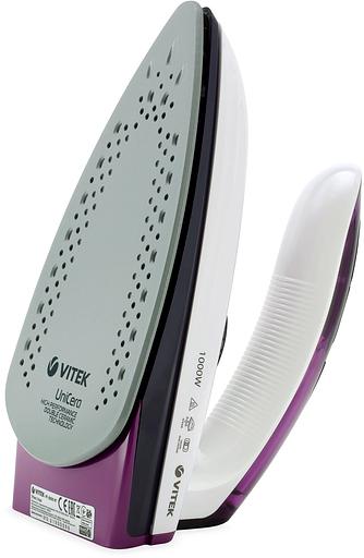 Утюг дорожный Vitek VT-8305 1000Вт белый/фиолетовый фото 4
