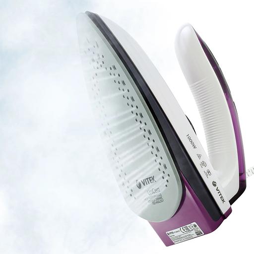 Утюг дорожный Vitek VT-8305 1000Вт белый/фиолетовый фото 5