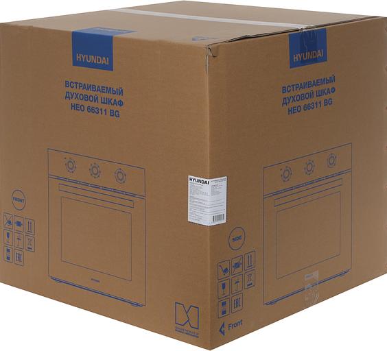 Духовой шкаф Электрический Hyundai HEO 66311 BG черный фото 7