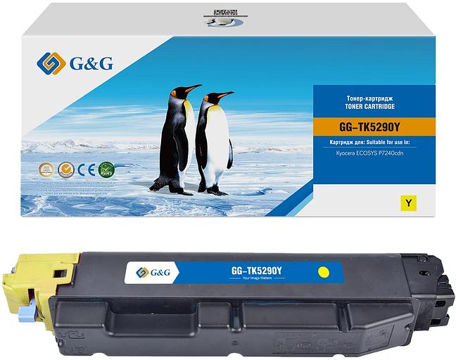 Картридж лазерный G&G GG-TK5290Y TK5290Y желтый (13000стр.) для Kyocera ECOSYS P7240cdn фото 1