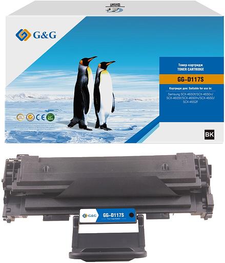 Картридж лазерный G&G GG-D117S MLT-D117S черный (2500стр.) для Samsung SCX-4650f/SCX-4650n/SCX-4655f/SCX-4650fn/SCX-4650/SCX-4652F фото 1