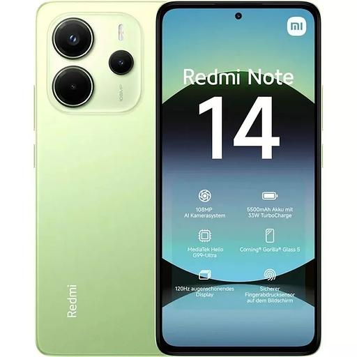 Xiaomi Redmi Note 14 8GB/256GB Lime Green фото 1