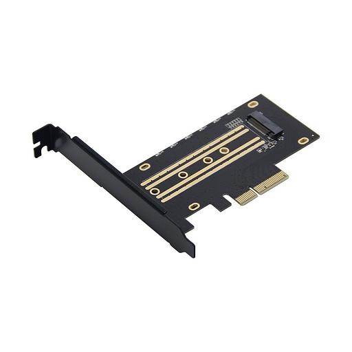 Gembird Адаптер для SSD M.2 NVMe в разъем PCI-e Gembird, коробка (MF-PCIE-NVME) фото 1