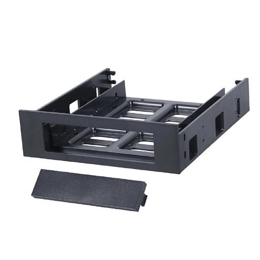 Gembird Салазки для установки HDD/SSD 2.5''/3.5'' в отсек 5.25", пластик, пакет (MF-35525) фото 1