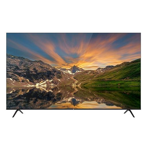 Телевизор BQ 75FSU04B черный, 75", 190,5 см, прослеживаемый товар, UHD(3840*2160), 350 cd/m2 ±10%, 4000:1, DVB-C/T/T2/S2, 3 HDMI, 2 USB, звук 16 Вт, box speakers, Smart TV ОС webOS HUB 7.0 с удобным интерфейсом, магазином приложений и стриминговыми сервис фото 1
