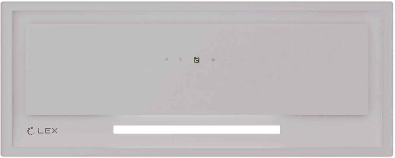 Вытяжка встраиваемая Lex 900 GS WH белый управление: сенсорное (1 мотор) фото 1
