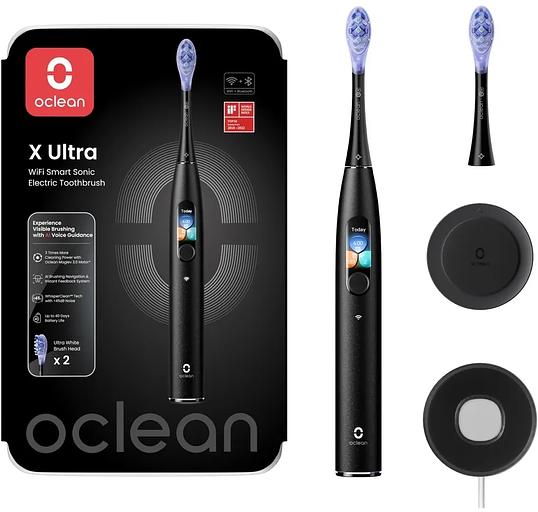 Зубная щетка электрическая Oclean X Ultra (V8100) черный фото 1