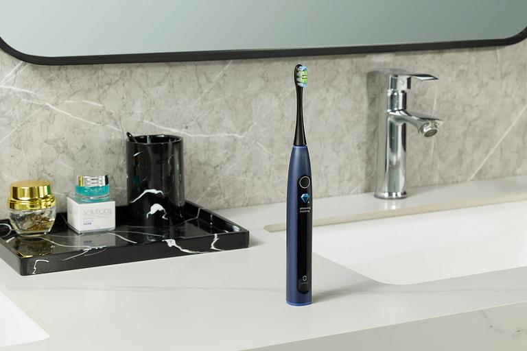 Зубная щетка электрическая Oclean X Lite (N1801) синий фото 5