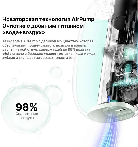 Ирригатор Oclean AirPump A10 (W7602) серый фото 5