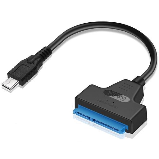 ORIENT UHD-502N-C, USB 3.2 Gen1 (USB 3.0) адаптер для SSD & HDD 2.5" SATA 6GB/s (JMS578, поддержка UASP), кабель подключения USB Type-C (33325) фото 1