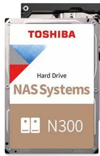 Жесткий диск 6 TB Toshiba HDWG760EZSTA N300 3.5", SATA3, 6Gb/s, 7200 RPM, 512Mb фото 1