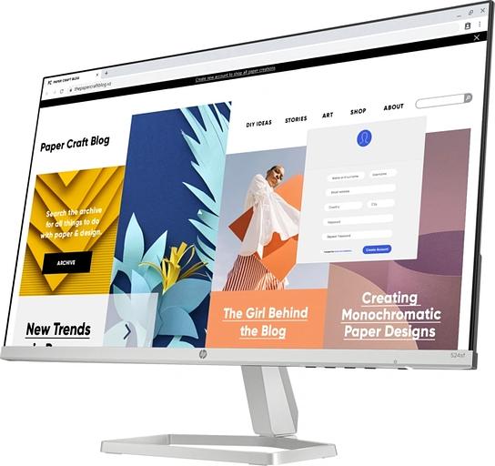 Монитор HP 23.8" Series 5 524sf черный IPS LED 5ms 16:9 HDMI 300cd 178гр/178гр 1920x1080 VGA FHD 5.75кг фото 2