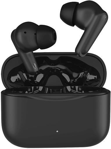 Гарнитура вкладыши Hyundai H-EP203 черный беспроводные bluetooth в ушной раковине (HEP203B) фото 5