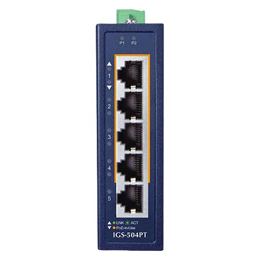Коммутатор PLANET IGS-504PT фото 2