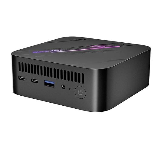 Мини ПК Blackview MP100 (AMD Ryzen 5825U) 16+1Tb, WIFI a/b/g/n/ac, Bluetooth 4.2, Win11 Pro, USB3.2, HDMI 1.4b Type A *2, RJ45*1, 5.5/2.1mm DC Jack *1, 3.5mm Phone Jack*1, Colour: Black фото 1