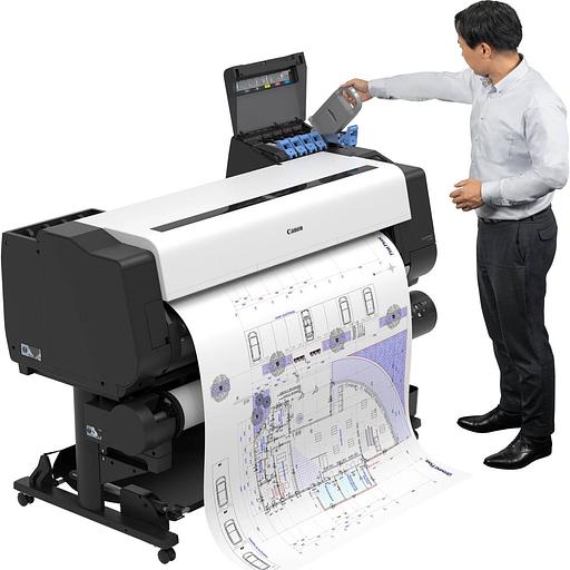 Плоттер Canon imagePROGRAF TX-3200 ( A0, 36", 5 цветов до 700 мл, HHD, WiFi) фото 8