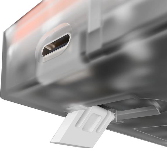 Игровая клавиатура Redragon Fizz прозрачно-белая 71736 (USB,+ICE, 61 кл., RGB подсветка) фото 9