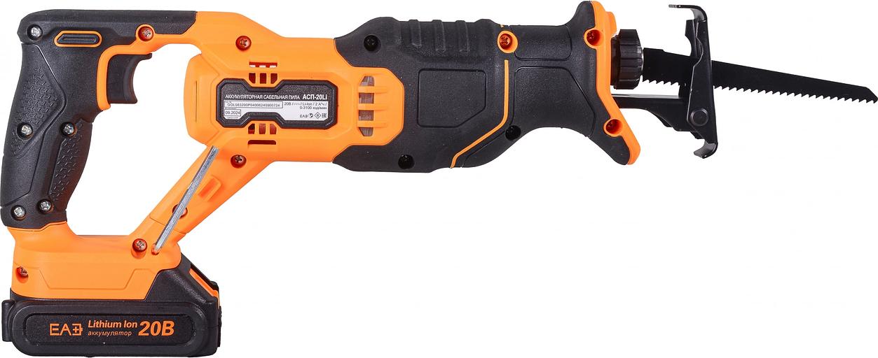 Сабельная пила аккумуляторная Вихрь АСП-20Li (в комплекте 1 АКБ и ЗУ) фото 8