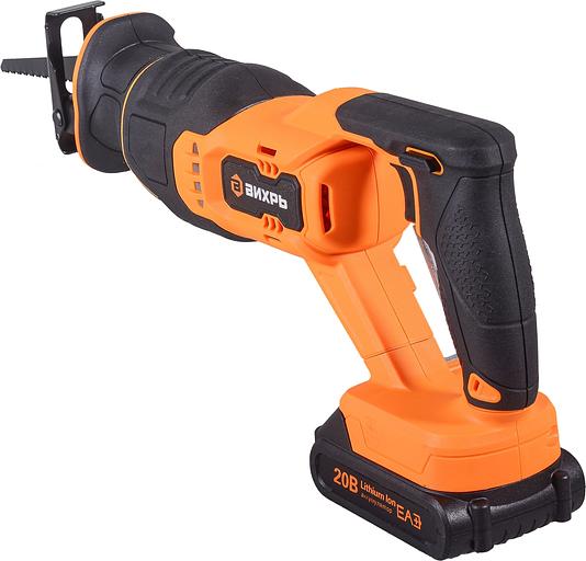 Сабельная пила аккумуляторная Вихрь АСП-20Li (в комплекте 1 АКБ и ЗУ) фото 9