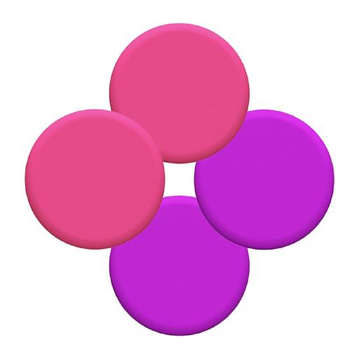 Амбушюры для наушников Freestyle On-Ear. Цвет: Фиолетовый/Розовый [Purple/Pink] фото 2