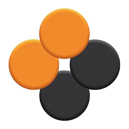 Амбушюры для наушников Freestyle On-Ear. Цвет: Оранжевый/Черный [Orange/Black] фото 2