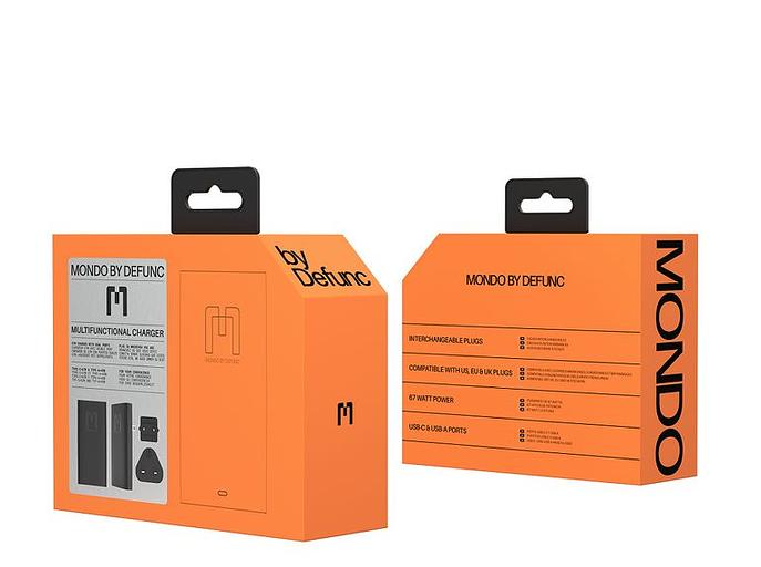 Адаптер питания MONDO. Цвет: Черный [Black] фото 5