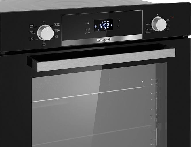Духовой шкаф Электрический Weissgauff EOV 291 PDBS черный фото 8