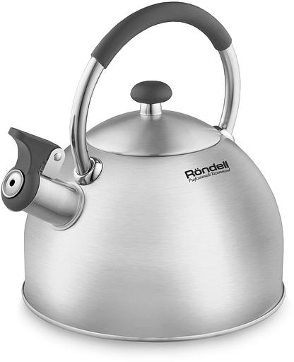 Чайник металлический Rondell Solo RDS-1608 2.5л. стальной фото 1