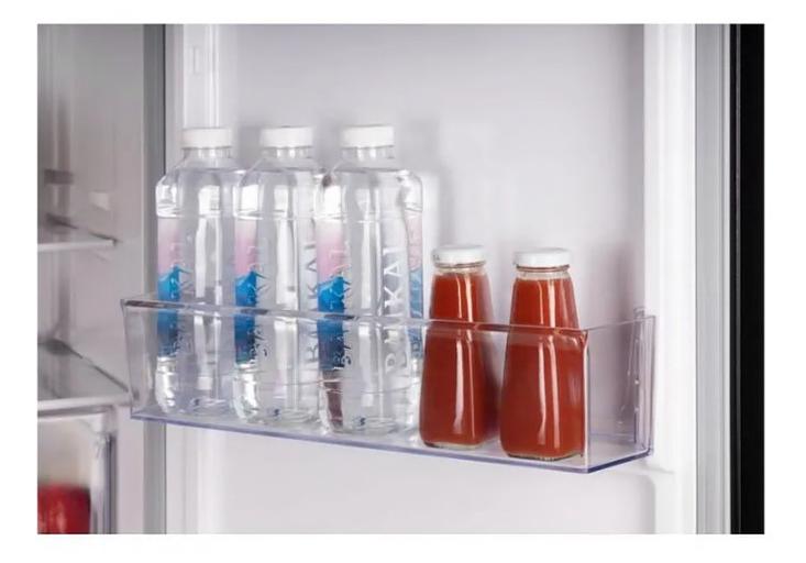 Холодильник NORDFROST NRB 151 B черный, двухкамерный 170/115 л морозилка снизу, ручная разморозка фото 6