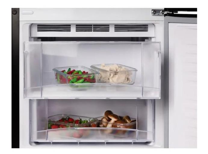 Холодильник NORDFROST NRB 151 B черный, двухкамерный 170/115 л морозилка снизу, ручная разморозка фото 8