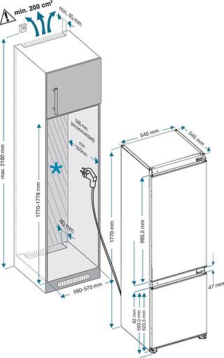Холодильник Hyundai HBR 1784 2-хкамерн. белый фото 3