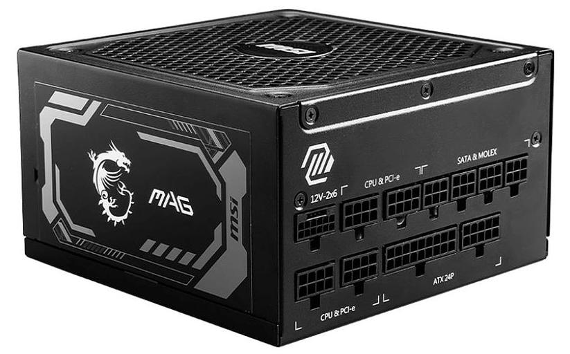 Блок питания MSI ATX 1250W MPG A1250G Gen.5 80+ gold (20+4pin) APFC 135mm fan 8xSATA Cab Manag RTL фото 2