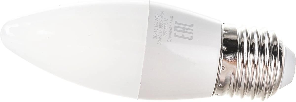 Лампа светодиодная Gauss Elementary 30210 10Вт цок.:E27 свеча (упак.:1шт) фото 4