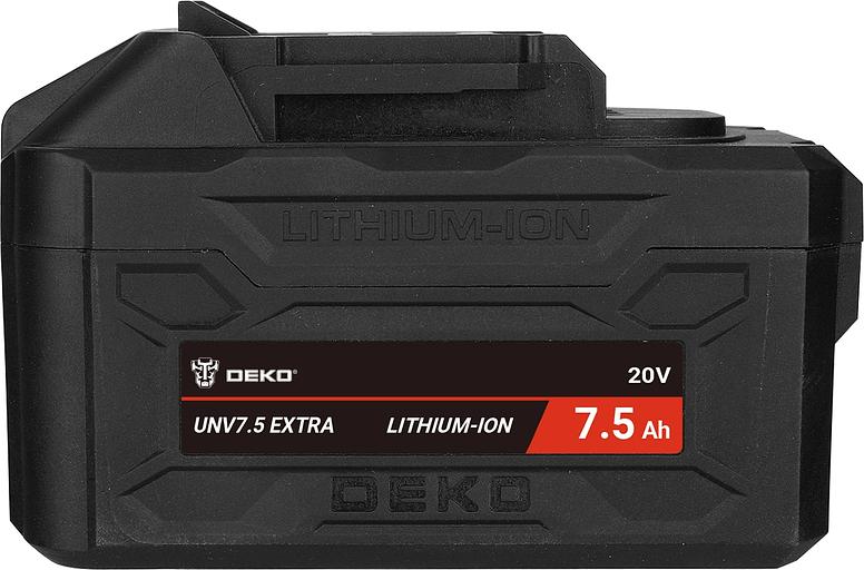 Батарея аккумуляторная Deko UNV7.5 EXTRA 20В 7.5Ач Li-Ion (063-4499) фото 3