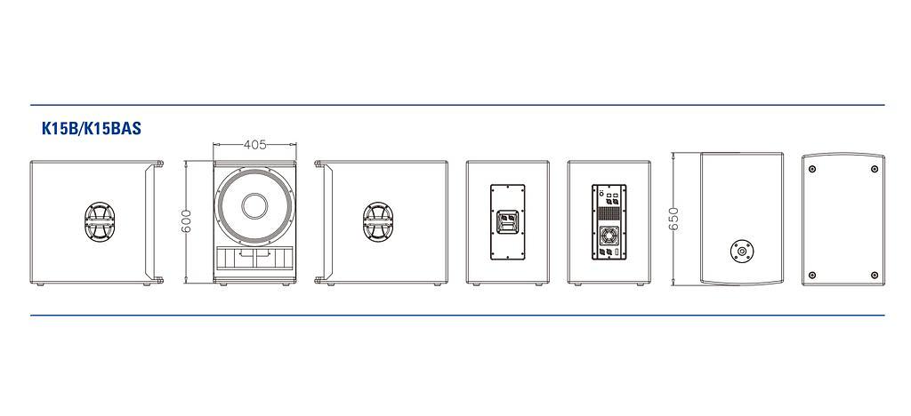 Активный сабвуфер FDB audio K15BAS фото 3
