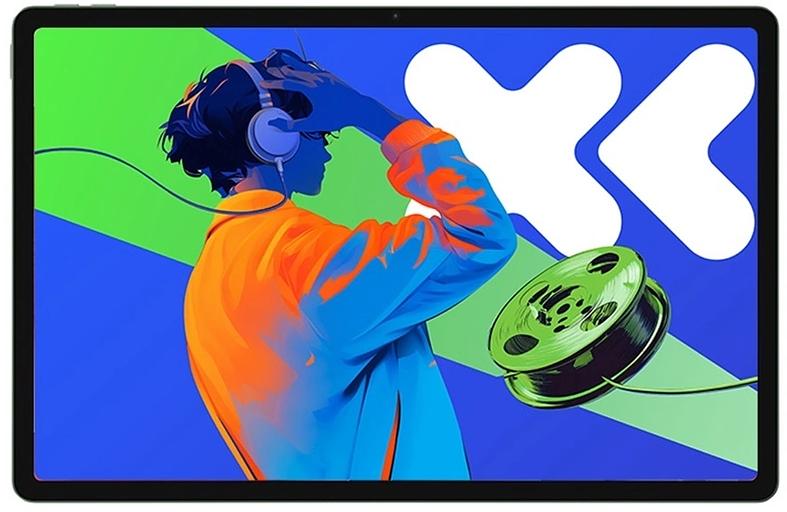 Планшет Lenovo Xiaoxin PadPro TB375FC 870 (3.2) 8C RAM8Gb ROM256Gb 12.7" IPS 2944x1840 Android 14 зеленый 13Mpix 8Mpix BT WiFi microSD 1Tb 10200mAh фото 2