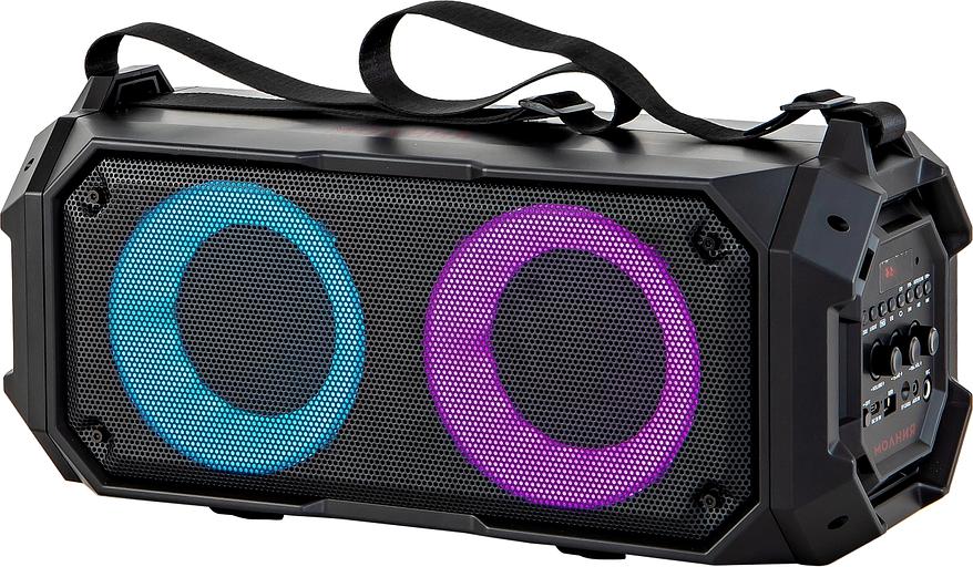 Колонка порт. Ural Молния Молния 600 черный 60W 2.0 BT/3.5Jack 3000mAh (УРАЛ МОЛНИЯ 600) фото 1