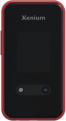 Мобильный телефон Xenium X680 красный раскладной 2Sim 2.8" 240x320 Nucleus 0.3Mpix GSM900/1800 MP3 FM microSD max32Gb фото 2