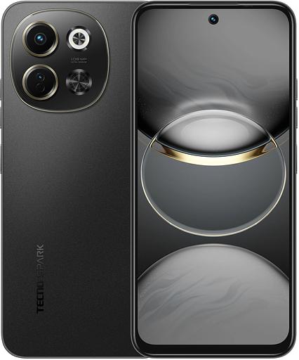 Смартфон Tecno SPARK 30 5G 128Gb 6Gb черный моноблок 3G 4G 6.67" 720x1600 Android 14 64Mpix 802.11 a/b/g/n/ac NFC GPS GSM900/1800 TouchSc Protect фото 1