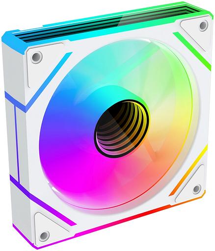 Вентилятор для корпуса Bloody BD-CF120ARGB2 ARGB 120х120x25 белый 4-pin 26дБ (BD-CF120ARGB2-WH) Ret фото 2