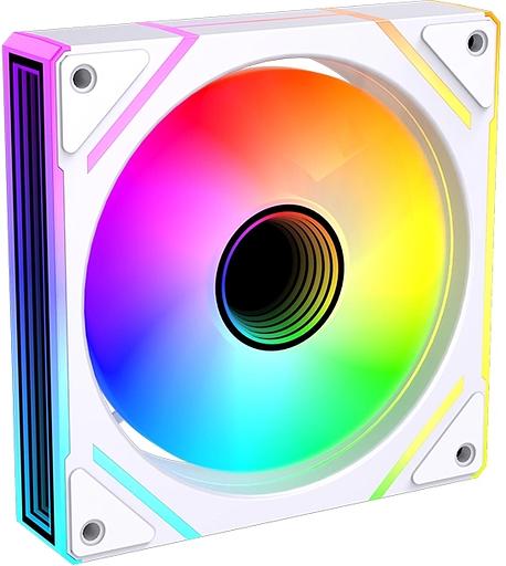 Вентилятор для корпуса Bloody BD-CF120ARGB2 ARGB 120х120x25 белый 4-pin 26дБ (BD-CF120ARGB2-WH) Ret фото 3