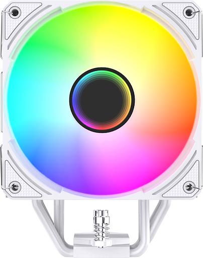 Устройство охлаждения(кулер) Bloody BD-AC220-ARGB1 ARGB Soc-AM5/AM4/1151/1200/2066/1700 белый 4-pin 14-26dB Al+Cu LCD 220W 596gr Ret (BD-AC220-ARGB1-WH) фото 1