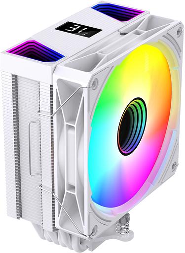 Устройство охлаждения(кулер) Bloody BD-AC220-ARGB1 ARGB Soc-AM5/AM4/1151/1200/2066/1700 белый 4-pin 14-26dB Al+Cu LCD 220W 596gr Ret (BD-AC220-ARGB1-WH) фото 4