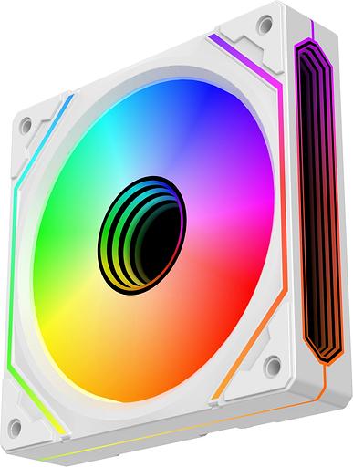 Вентилятор для корпуса Bloody BD-CF120ARGB5 ARGB 120х120x25 белый 4-pin 26дБ (BD-CF120ARGB5-WH) Ret фото 4