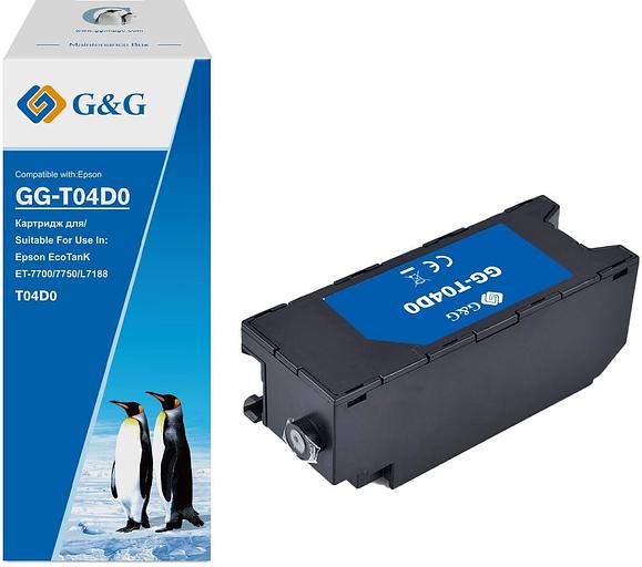 Бункер G&G GG-T04D0 (T04D0) для Epson EcoTanK ET-7700/7750/L7188 фото 1