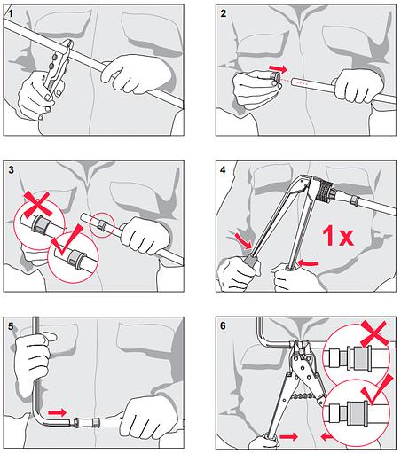 Универсальная многослойная металлополимерная композитная труба 16 TECEflex PE-Xc/Al/PE-RT 17x2,75 опт фото 2