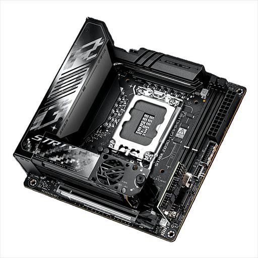Материнская плата/ MB ASUS INTEL Z890 s1851, 2xDDR5(96GB), 1xPCIe 5.0x16, 1xLAN (2.5GbE), Wi-Fi, BT, 2xSATA 6Gb/s, 2xM.2, 2xThunderbolt 4 (USB-C), 1xUSB-C, 6xUSB 3.2, mini ITX, 90MB1IC0-M0EAY0 фото 5