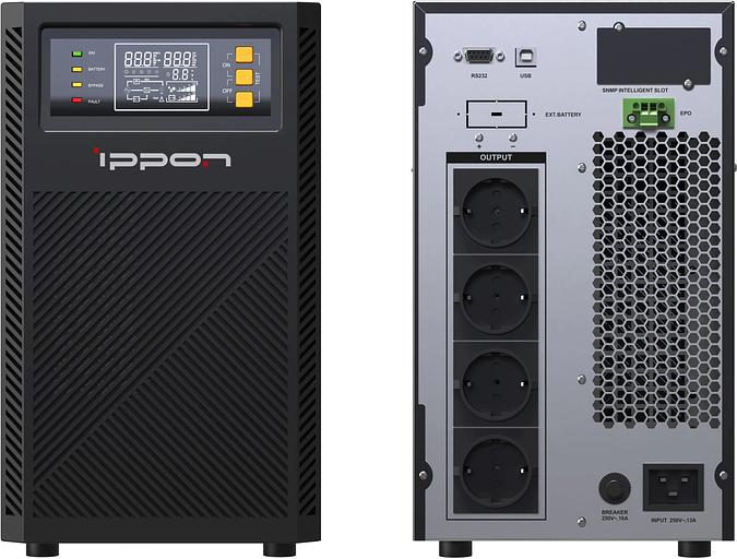 Источник бесперебойного питания Ippon Innova TAE 2000 2000Вт 2000ВА черный фото 3