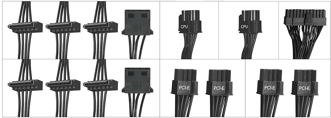 Блок питания Digma ATX 850W DPSU-850W-BR 80+ bronze (20+4pin) APFC 120mm fan 6xSATA RTL фото 9